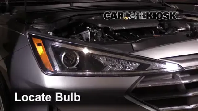 2019 Hyundai Elantra SE 2.0L 4 Cyl. Lights Daytime Running Light (replace bulb)